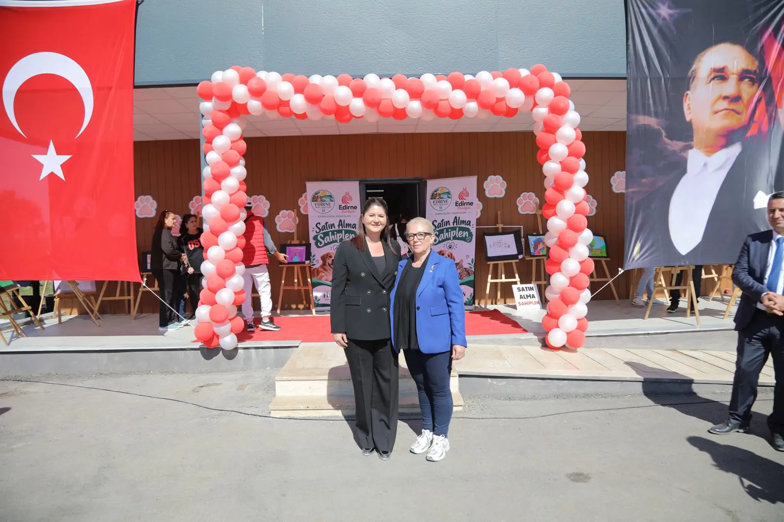 EDİRNE SAHİPSİZ HAYVAN DOĞAL YAŞAM ALANI HİZMETE AÇILDI galeri görseli